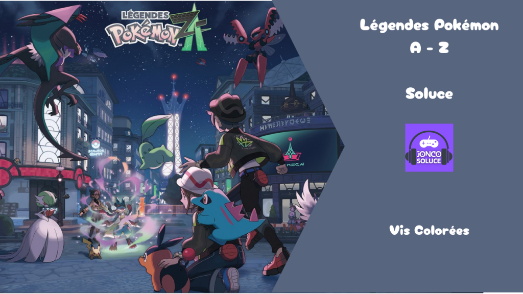 Vis Colorées Pokémon Légendes ZA