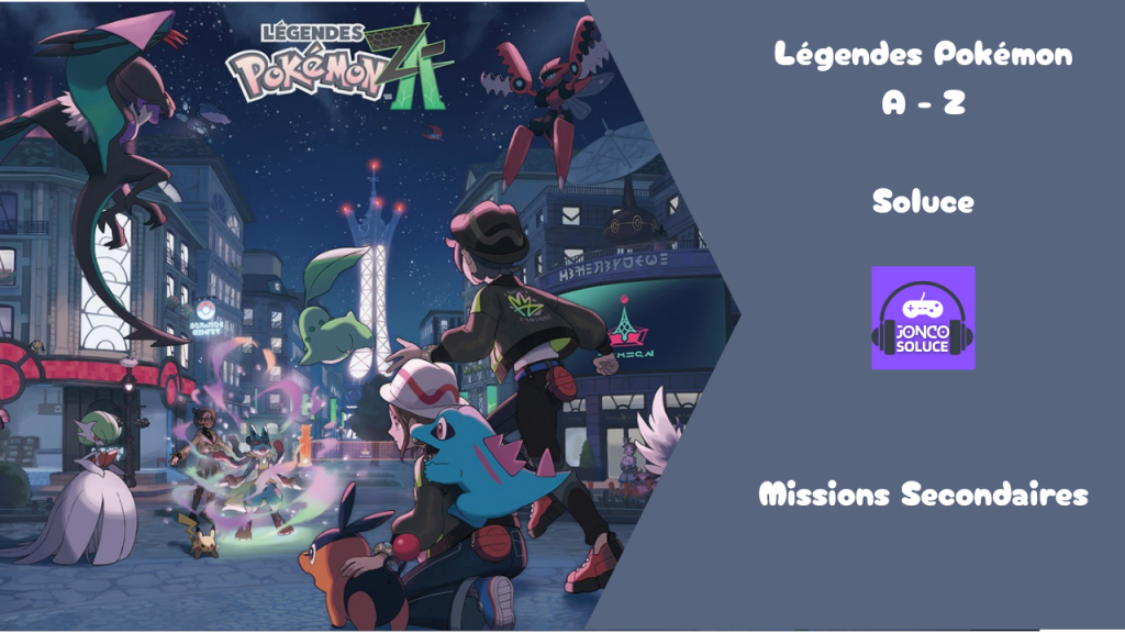 Mission Secondaire 001 Pokémon ZA